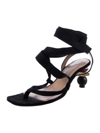 Jacquemus Suede Sandals