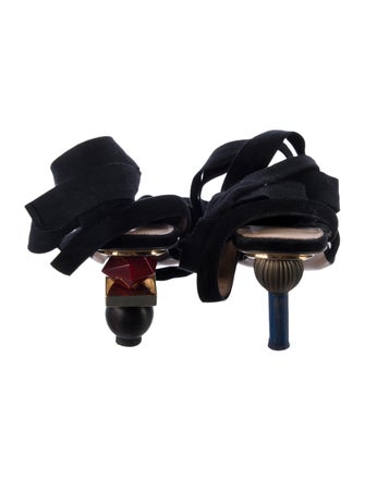 Jacquemus Suede Sandals