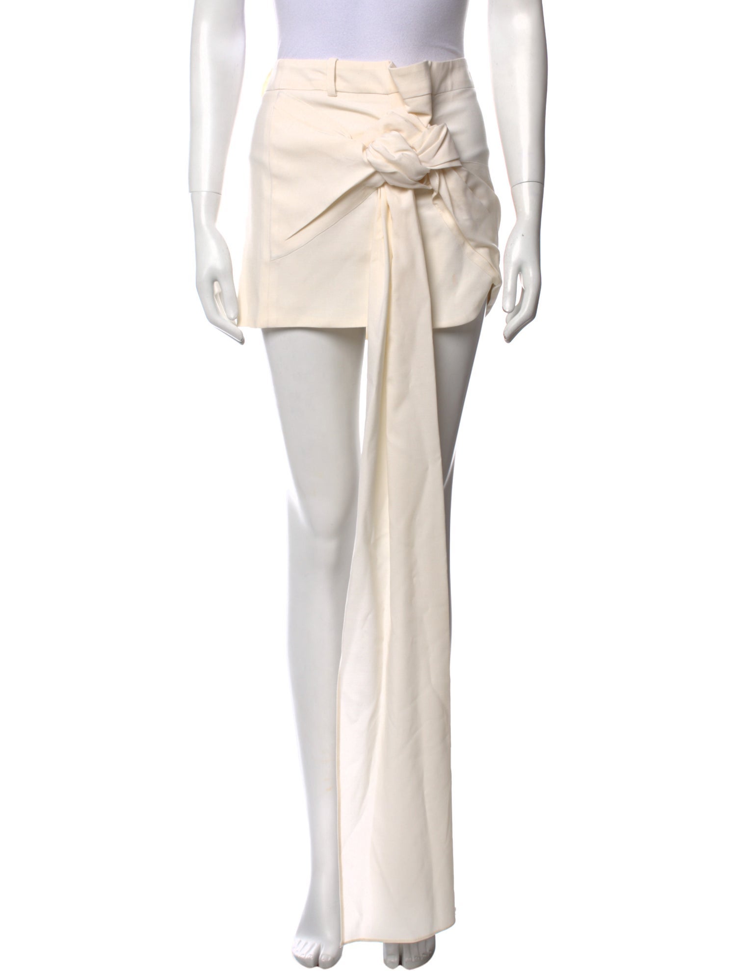 Jacquemus Virgin Wool Mini Skirt