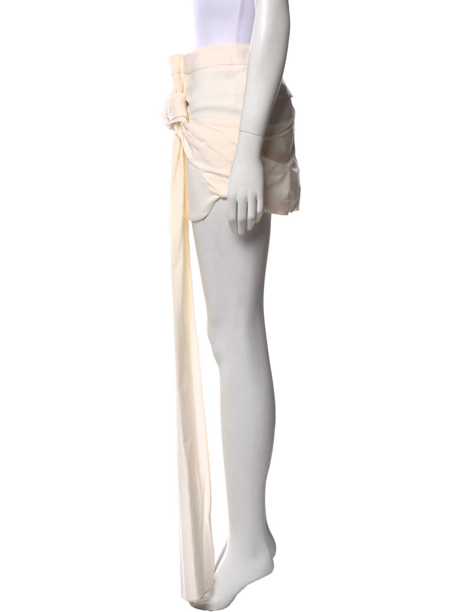 Jacquemus Virgin Wool Mini Skirt