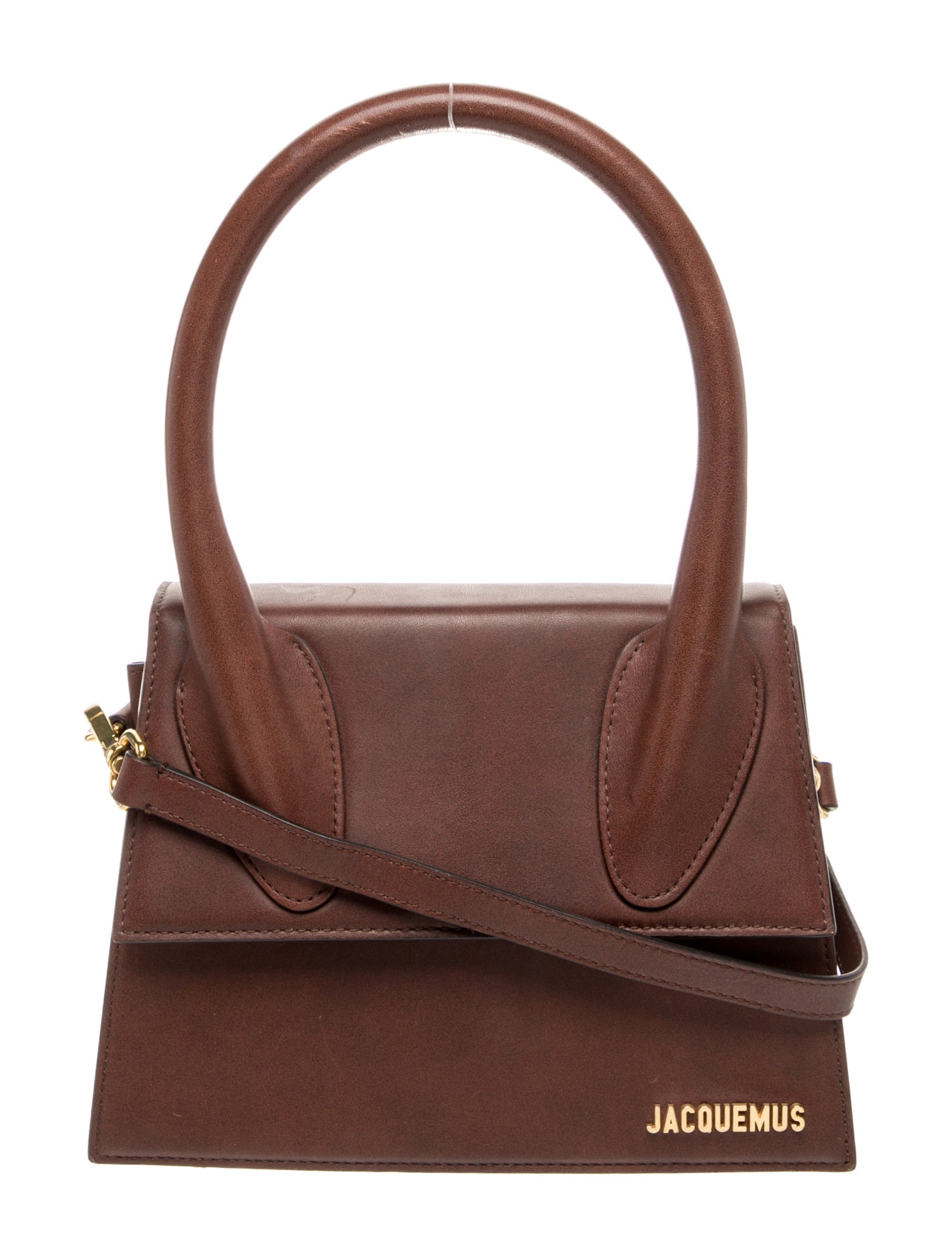 Jacquemus Leather Top Handle Bag