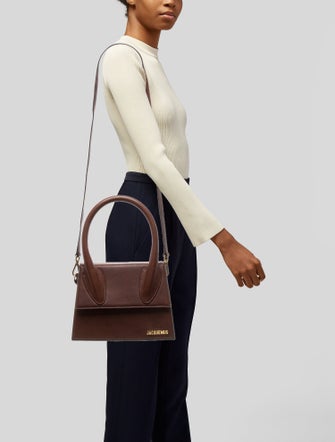 Jacquemus Leather Top Handle Bag