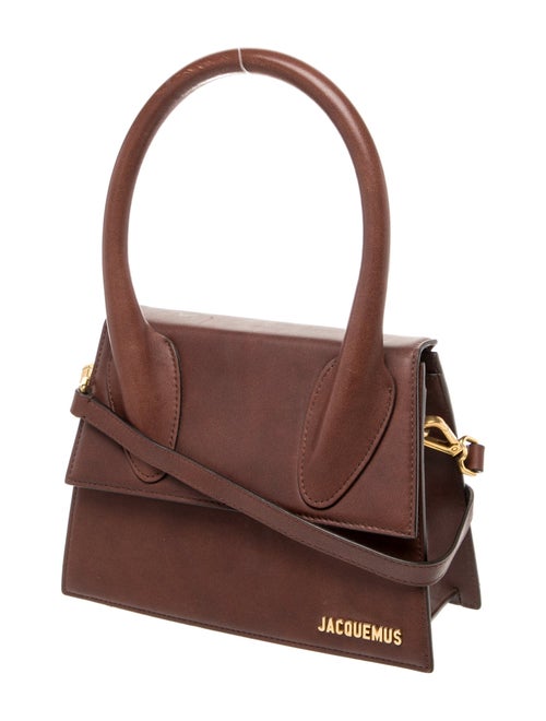 Jacquemus Leather Top Handle Bag