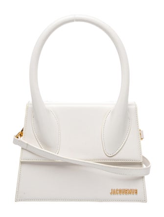 Jacquemus Leather Top Handle Bag