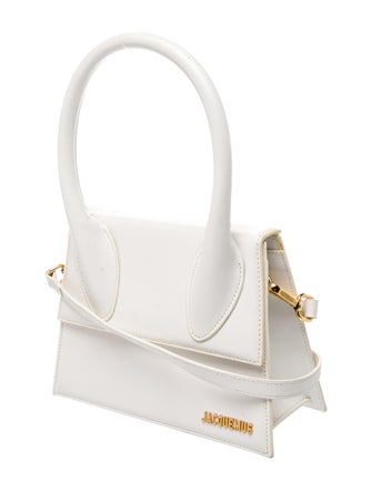 Jacquemus Leather Top Handle Bag
