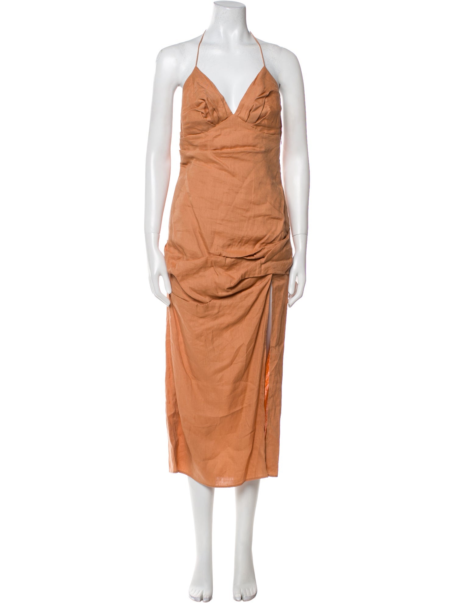 Jacquemus Halterneck Midi Length Dress