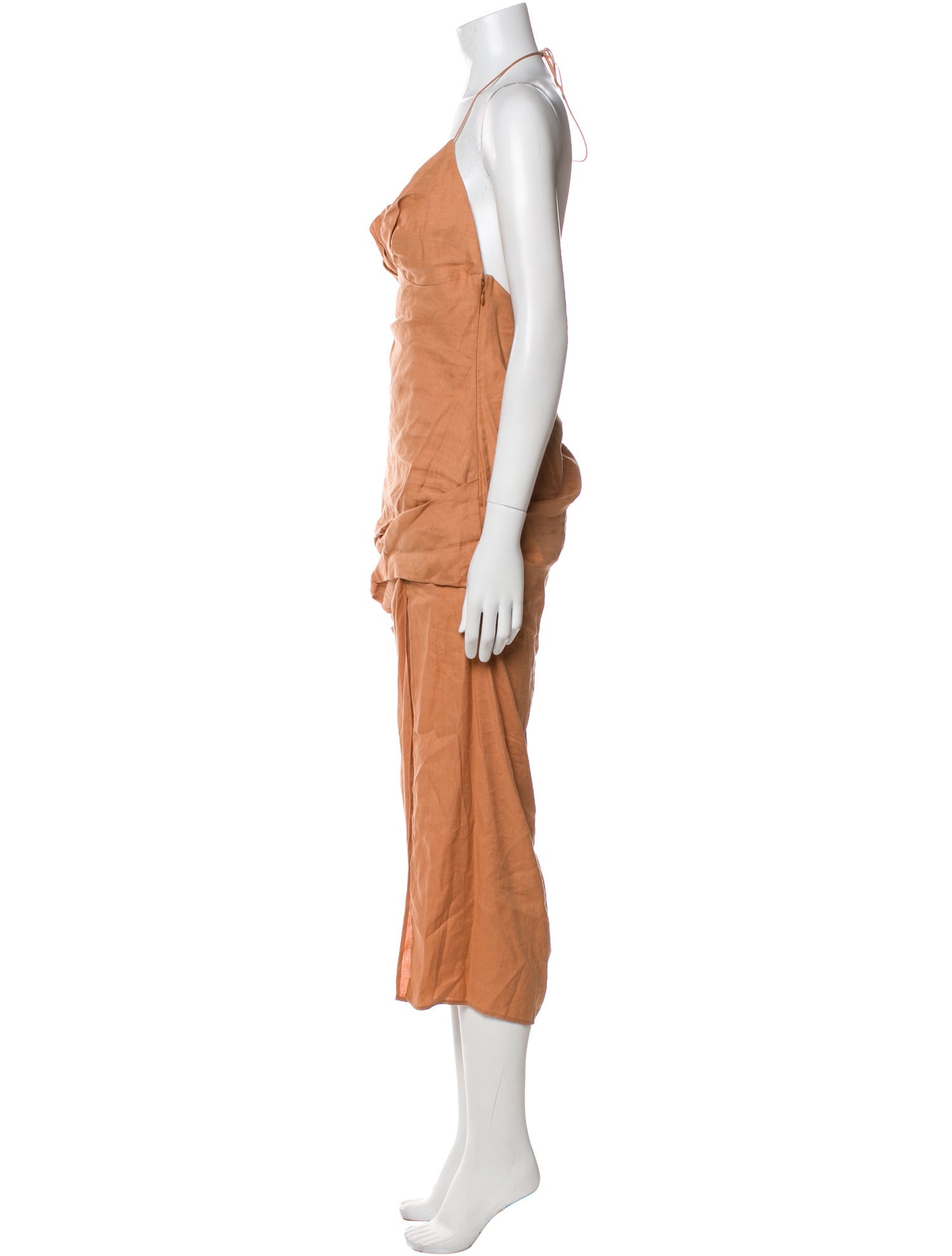 Jacquemus Halterneck Midi Length Dress