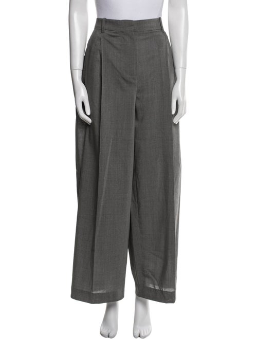 Jacquemus Virgin Wool Wide Leg Pants