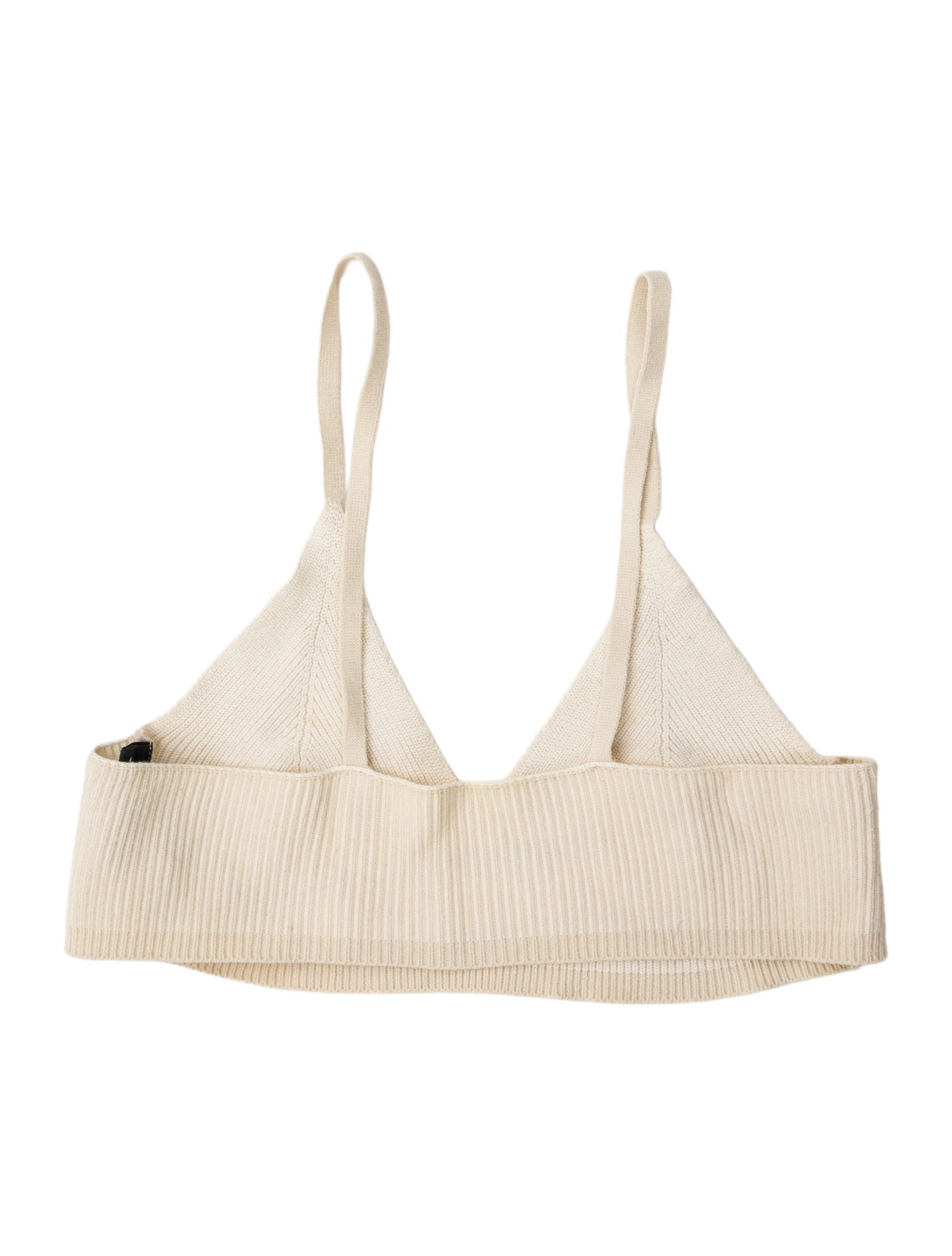 Jacquemus V-Neck Sleeveless Crop Top