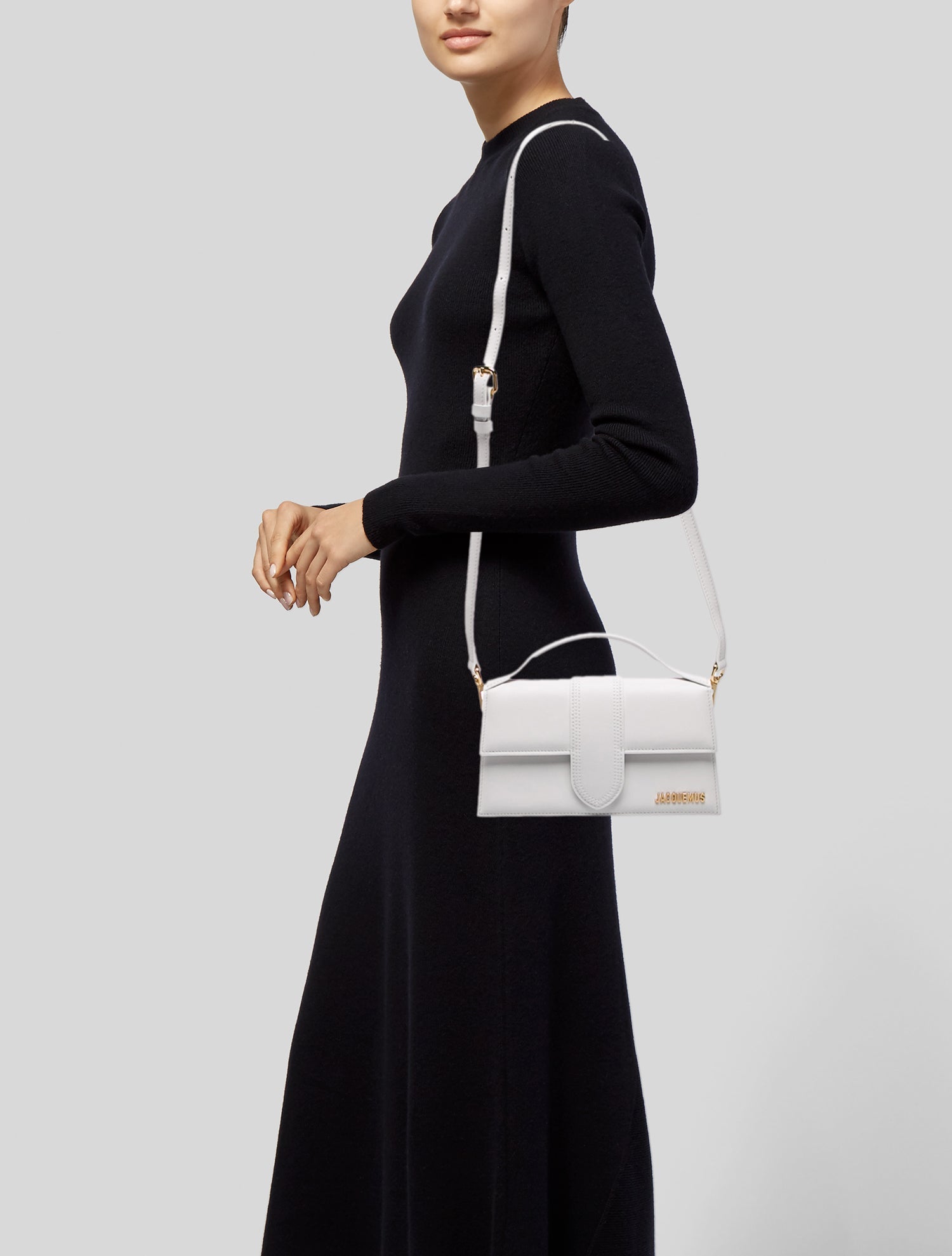 Jacquemus Leather Top Handle Bag