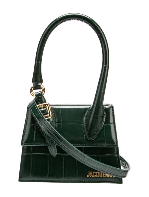 Jacquemus Leather Top Handle Bag