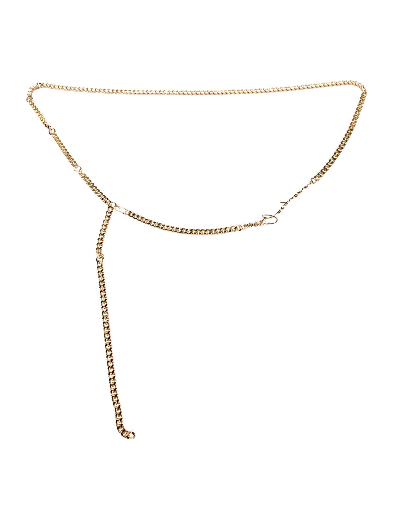 Jacquemus Skinny Metal Waist Belt