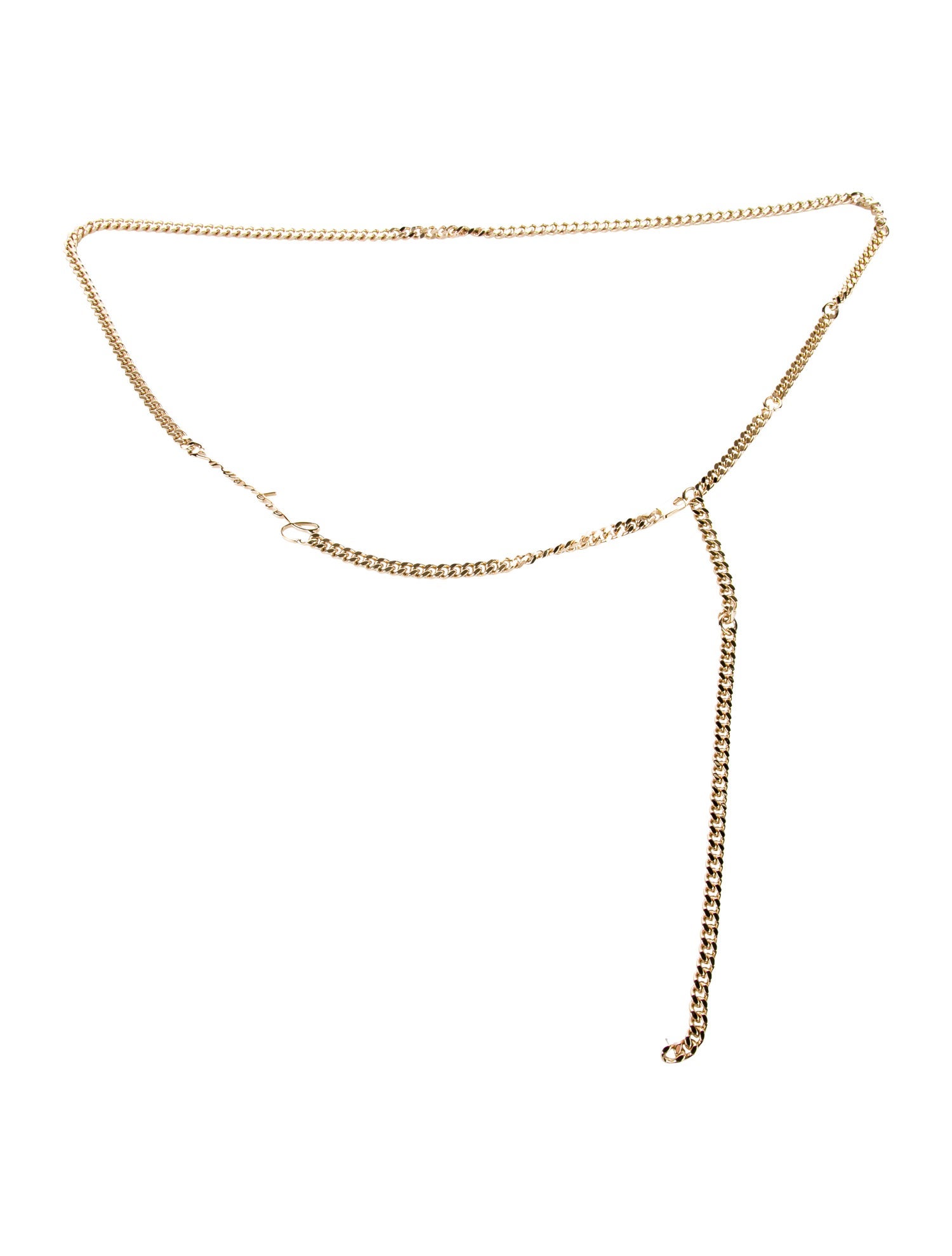 Jacquemus Skinny Metal Waist Belt