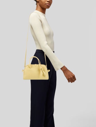 Jacquemus Leather Top Handle Bag