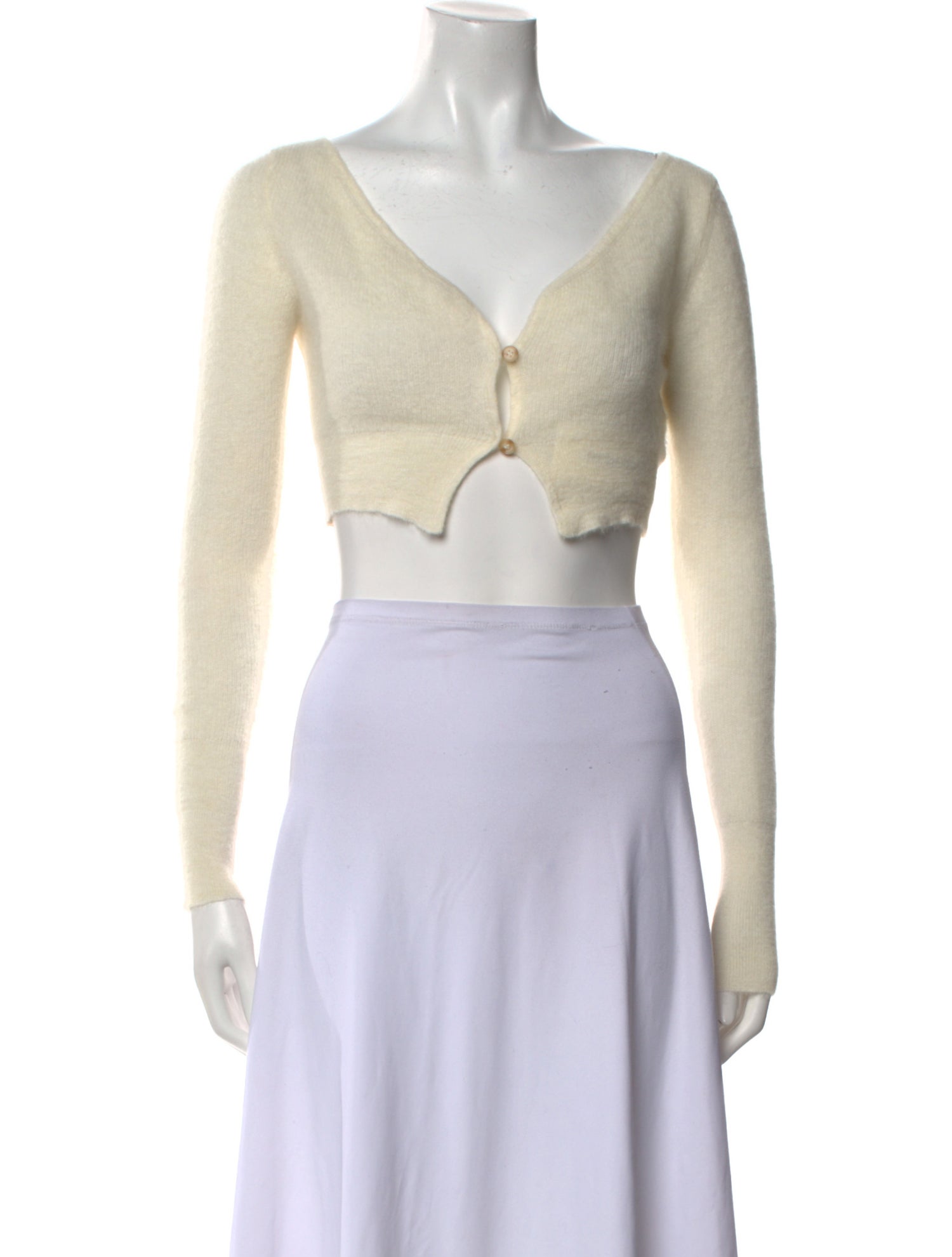 Jacquemus Mohair V-Neck Sweater