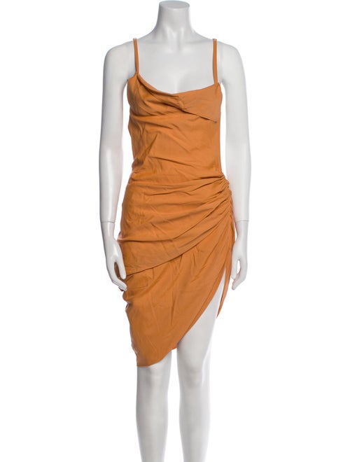 Jacquemus Square Neckline Knee-Length Dress