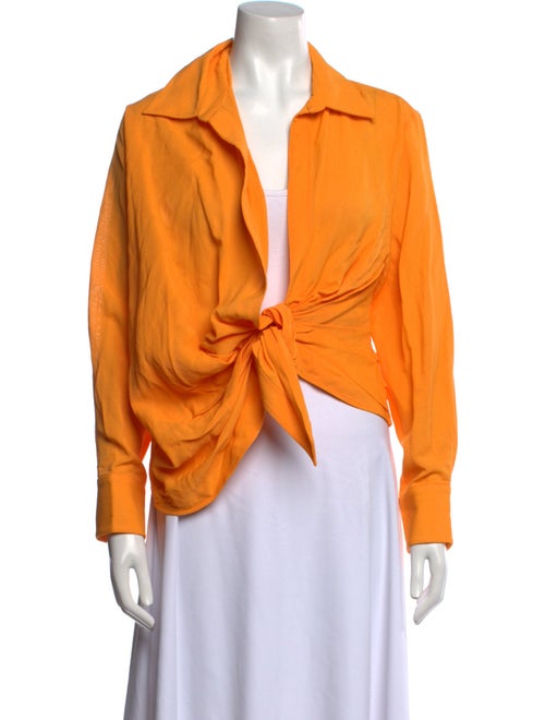 Jacquemus Long Sleeve Button-Up Top