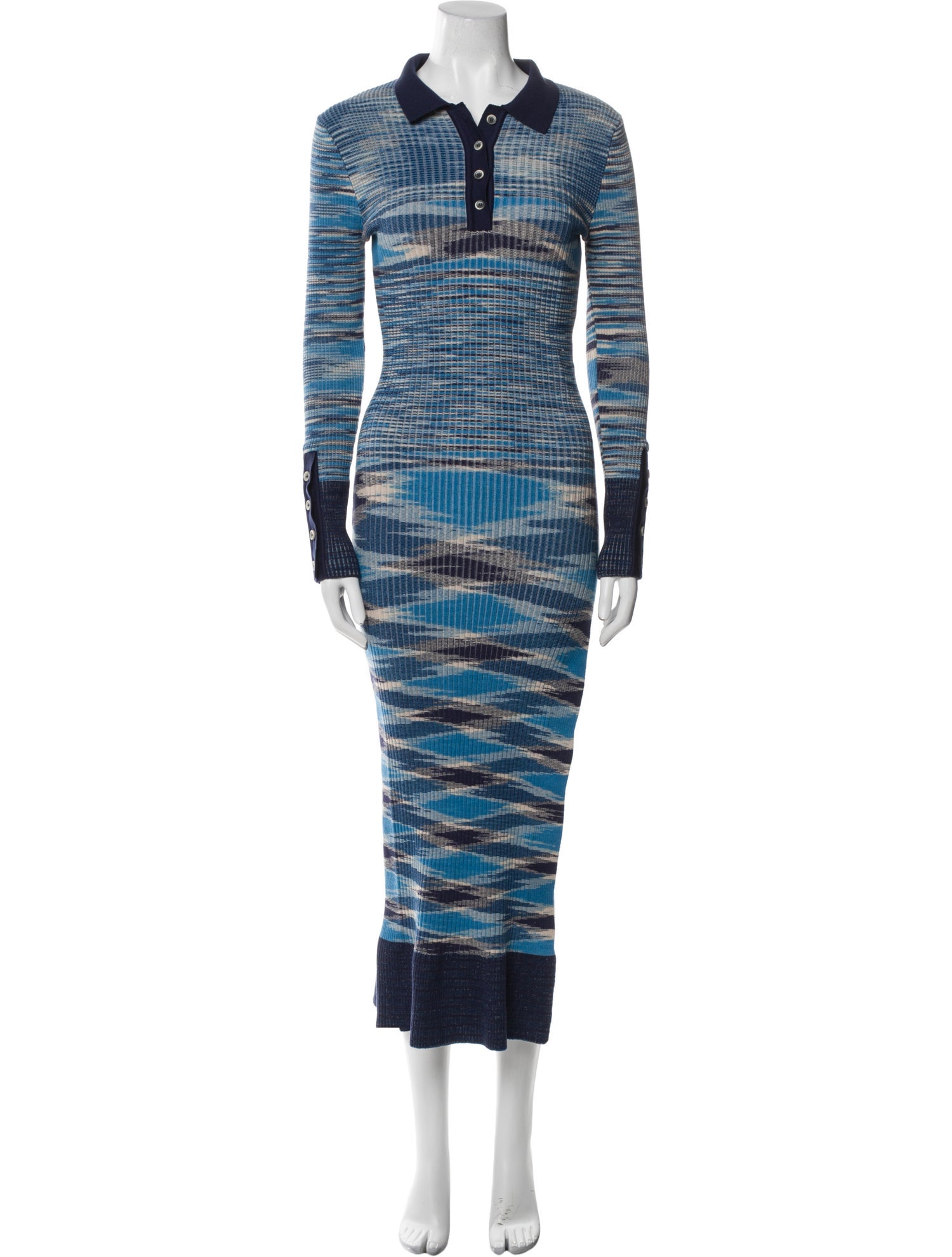 Jacquemus Striped Long Dress