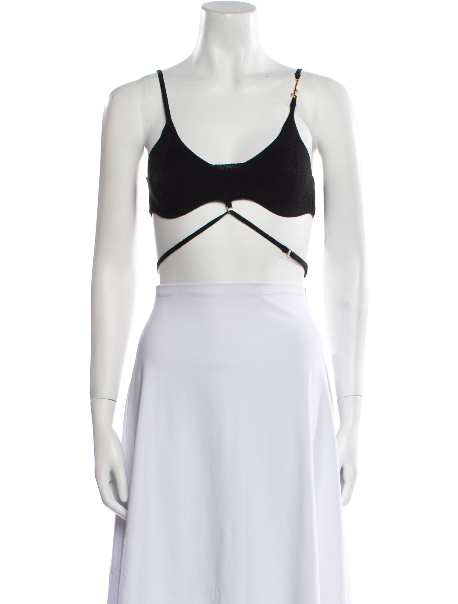 Jacquemus Linen Scoop Neck Sweater