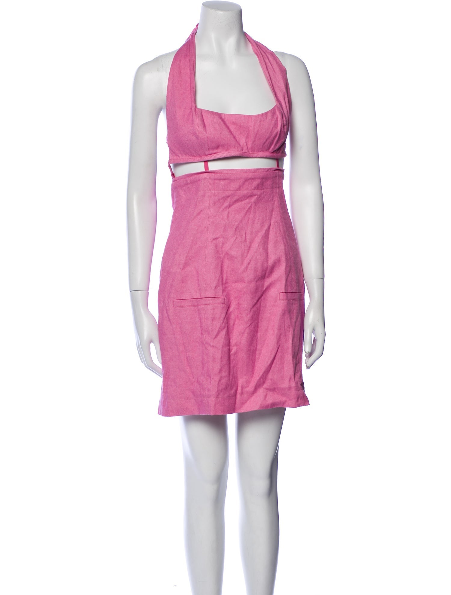 Jacquemus Halterneck Mini Dress