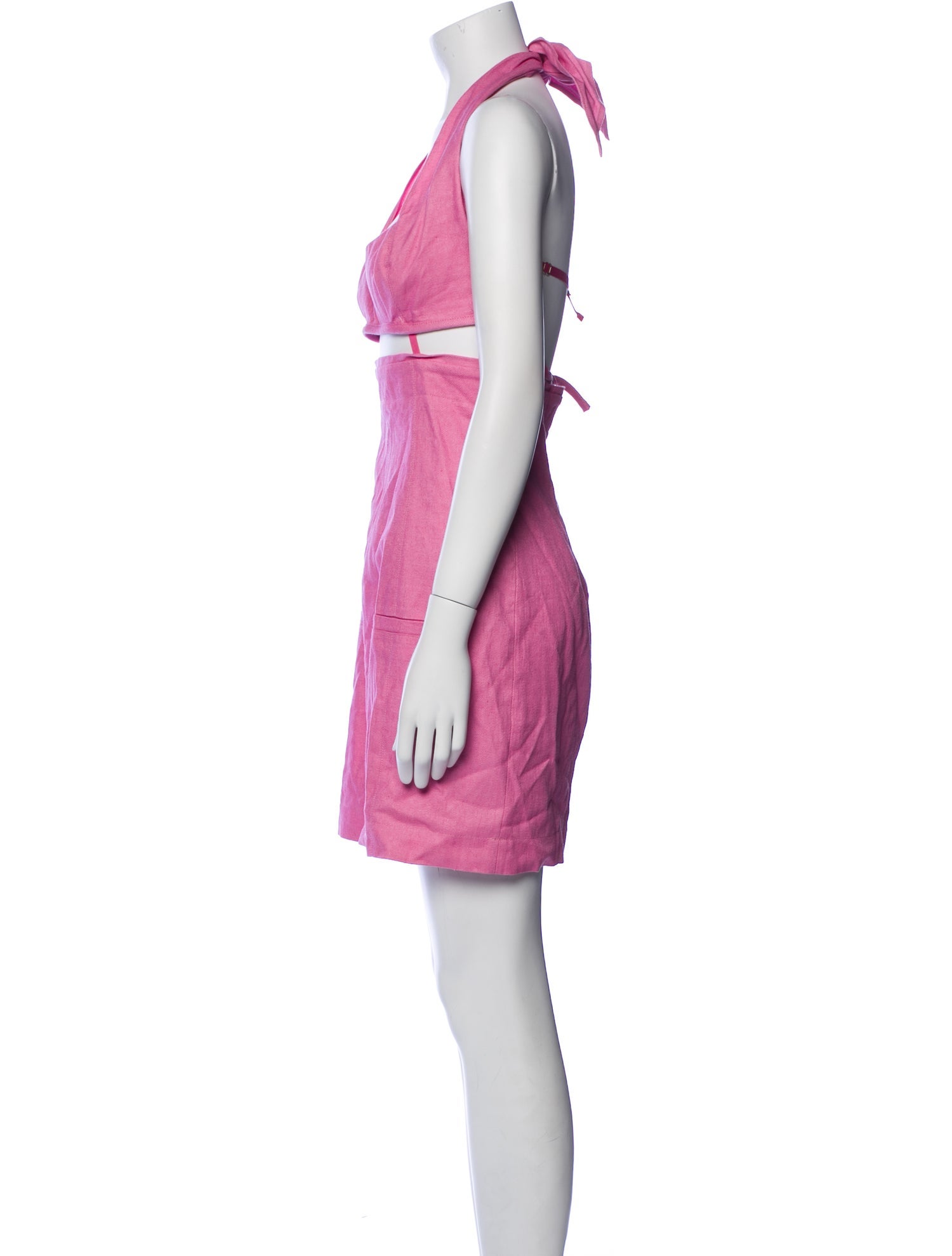 Jacquemus Halterneck Mini Dress