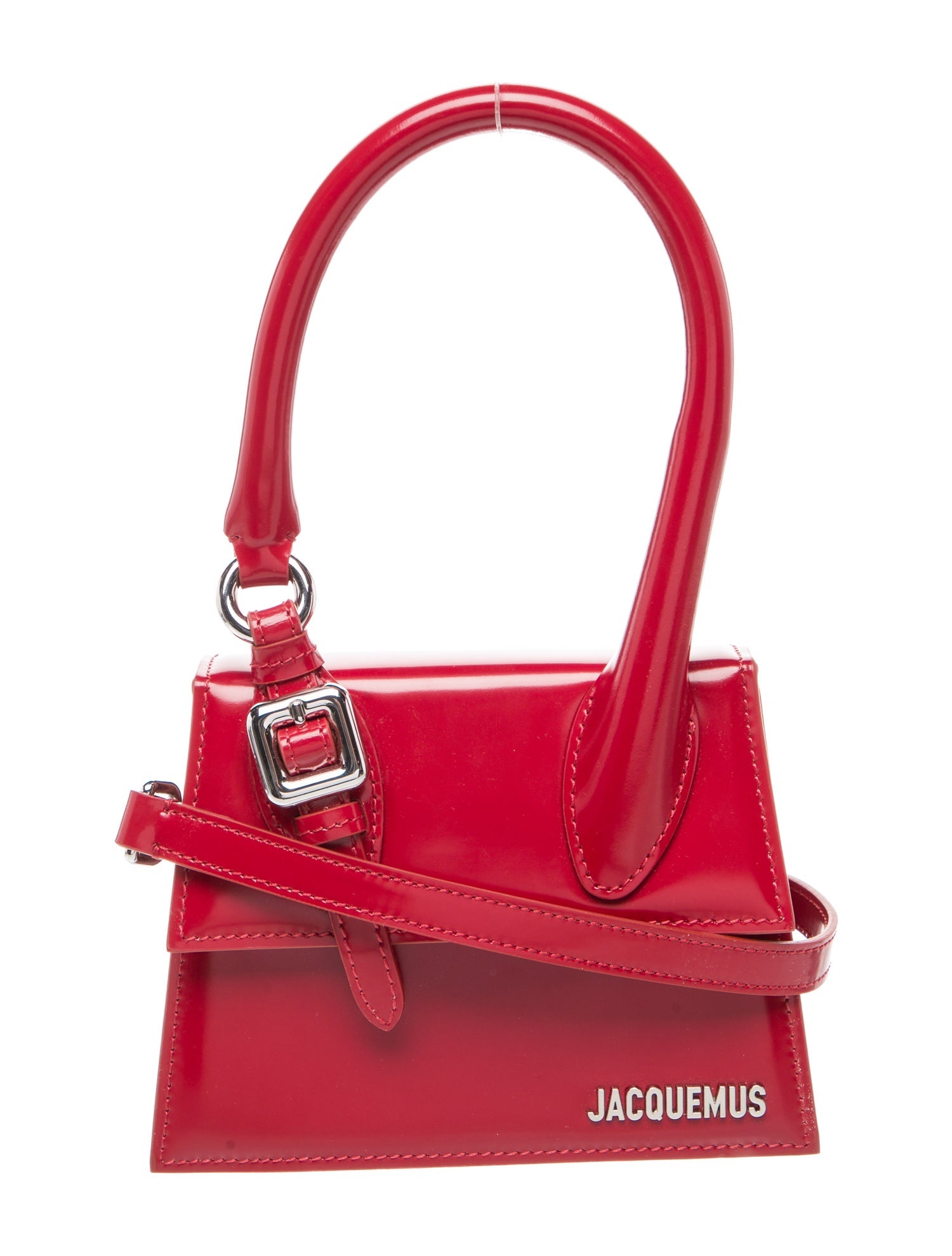 Jacquemus Leather Top Handle Bag