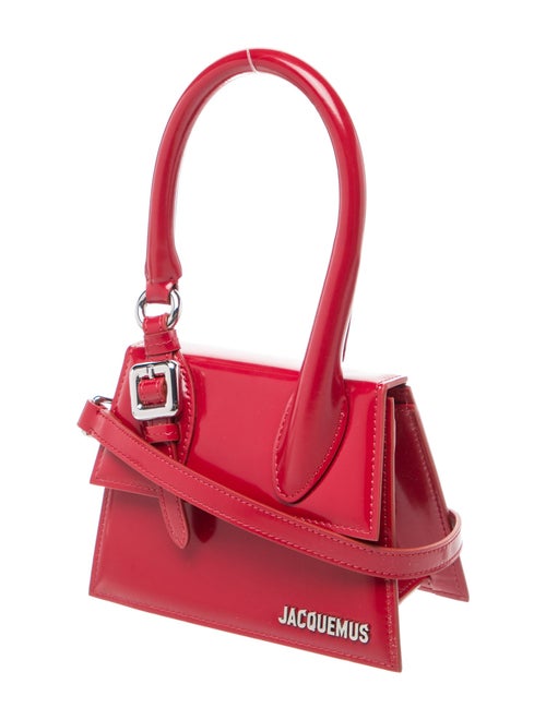 Jacquemus Leather Top Handle Bag