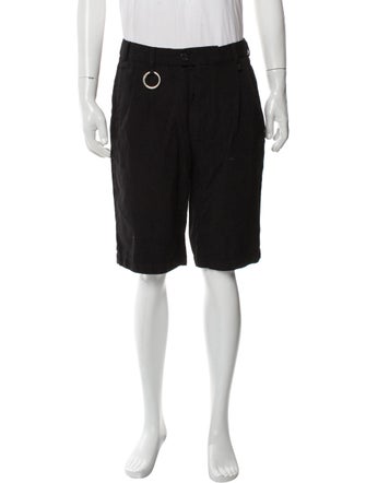 Jacquemus Virgin Wool Flat Front Shorts