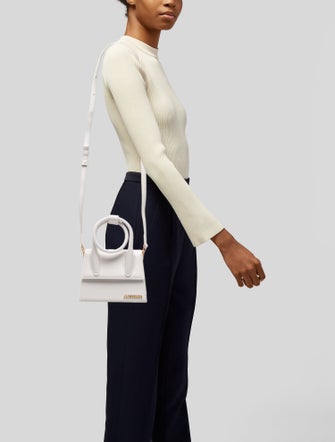 Jacquemus Leather Top Handle Bag