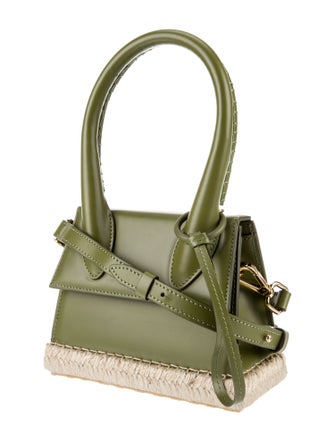 Jacquemus Leather Top Handle Bag