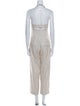 Jacquemus Linen Square Neckline Jumpsuit