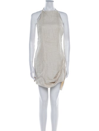 Jacquemus Linen Mini Dress