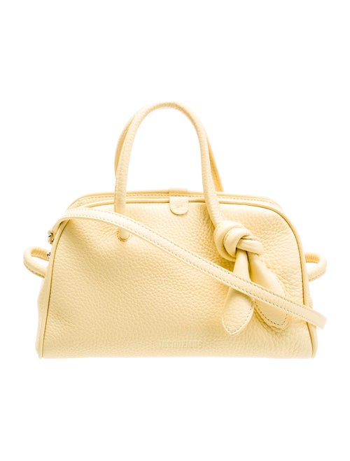 Jacquemus Leather Top Handle Bag