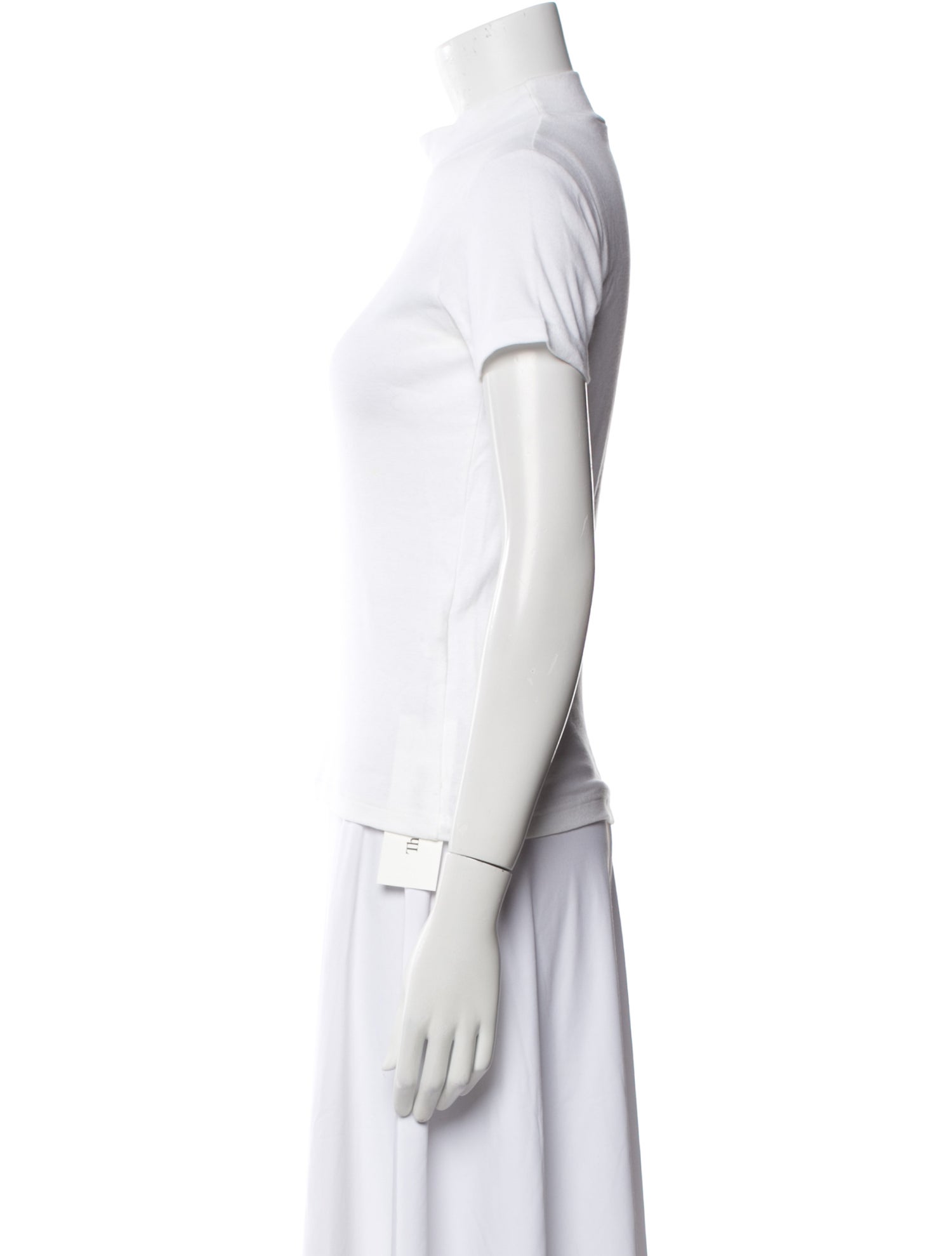 Jacquemus Mock Neck Short Sleeve T-Shirt