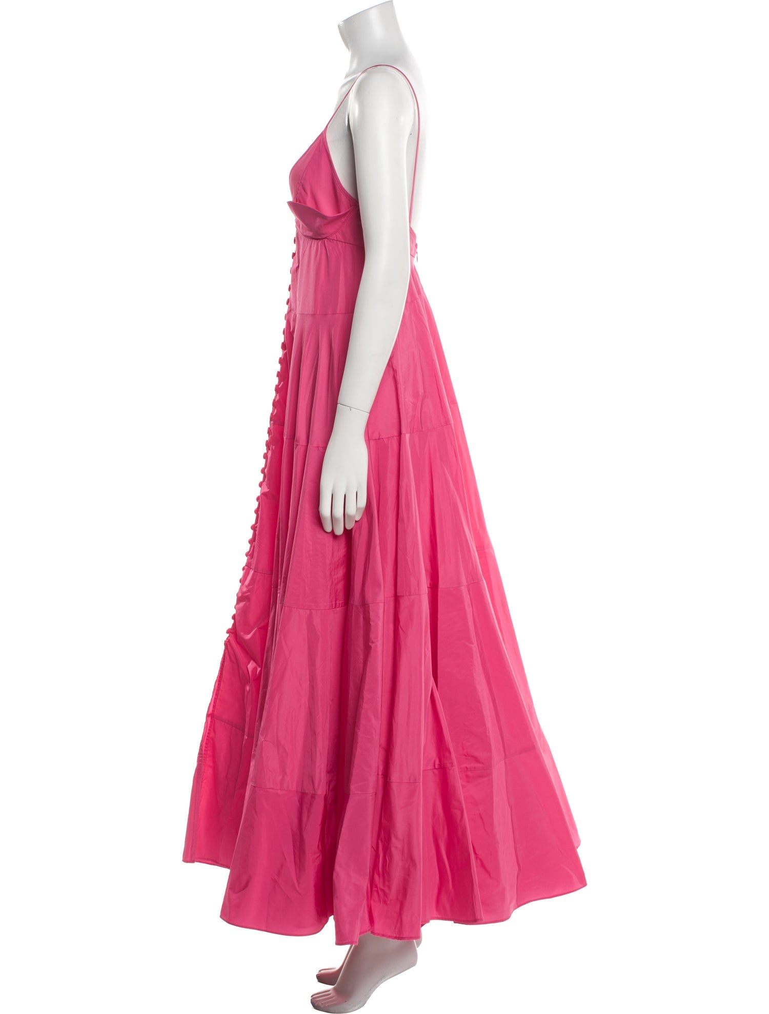 Jacquemus V-Neck Long Dress