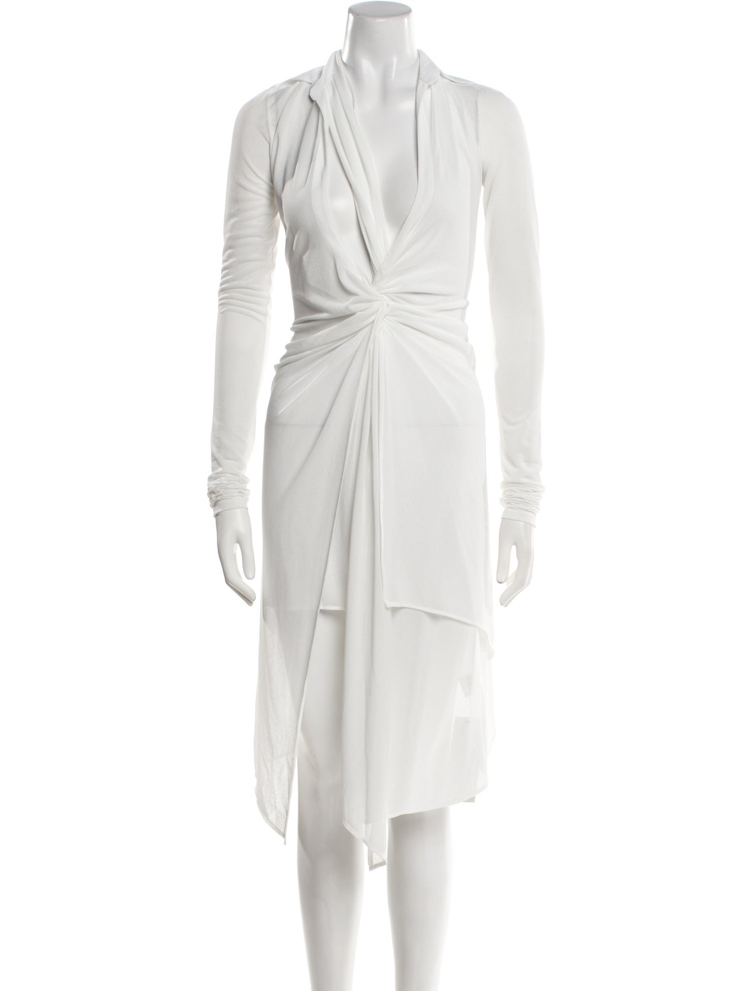 Jacquemus V-Neck Midi Length Dress w/ Tags