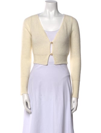 Jacquemus Mohair V-Neck Sweater