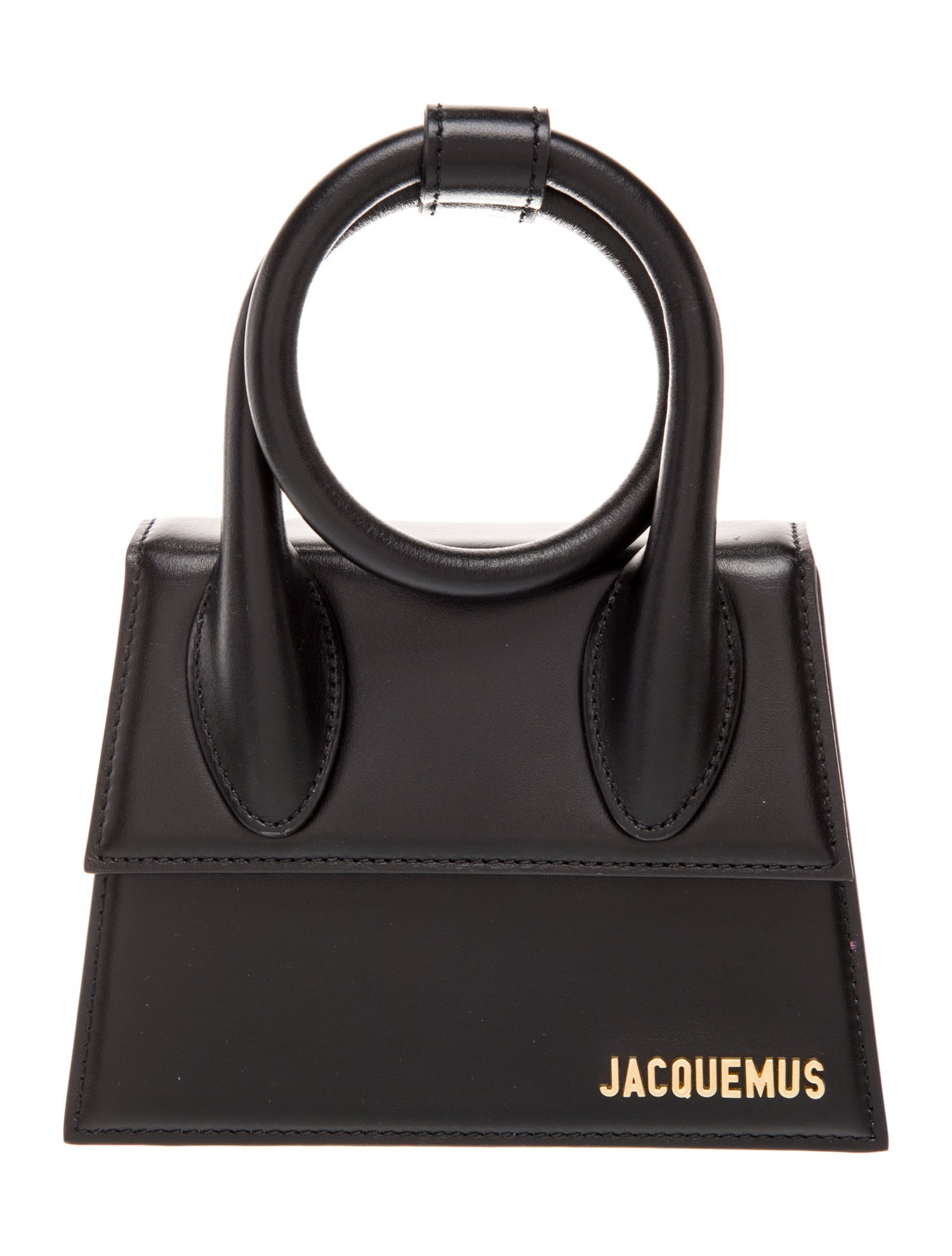 Jacquemus Leather Top Handle Bag