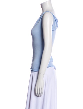 Jacquemus Cowl Neck Sleeveless Top