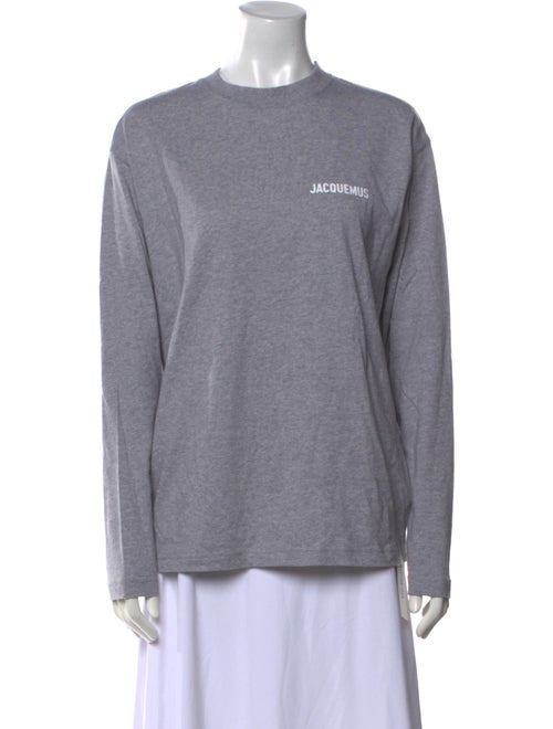 Jacquemus Crew Neck Long Sleeve Sweatshirt
