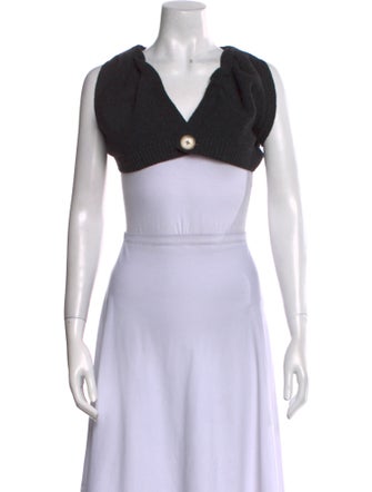 Jacquemus Virgin Wool V-Neck Sweater