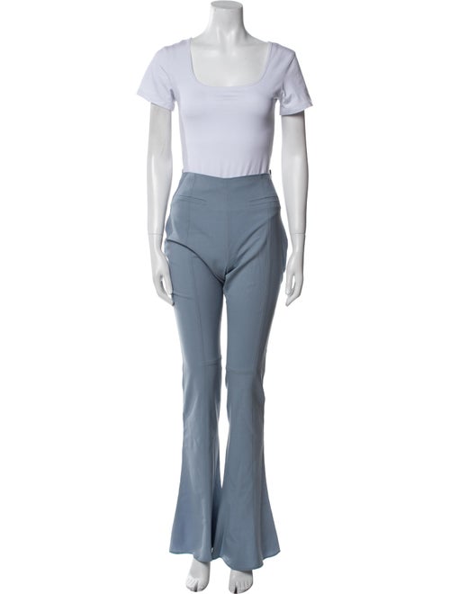 Jacquemus Virgin Wool Cutout Accent Pant Set