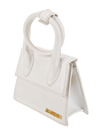 Jacquemus Leather Top Handle Bag