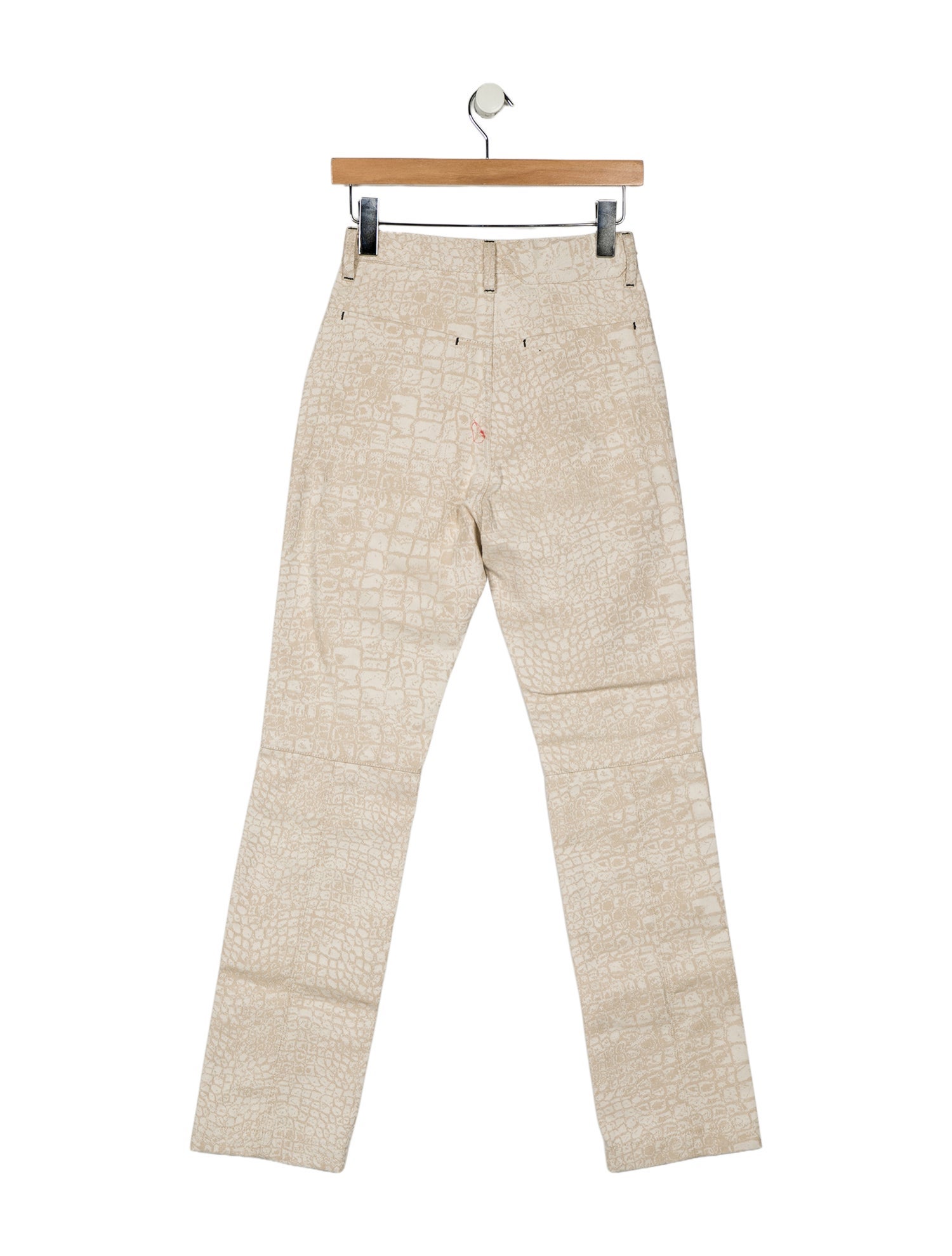 Jacquemus Animal Print Straight Leg Pants w/ Tags