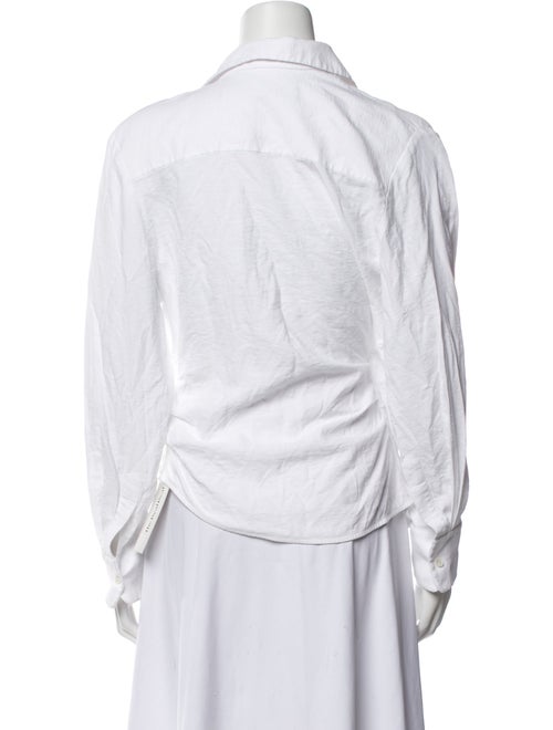 Jacquemus V-Neck Long Sleeve Blouse