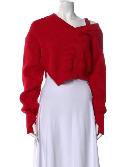 Jacquemus Wool Scoop Neck Sweater