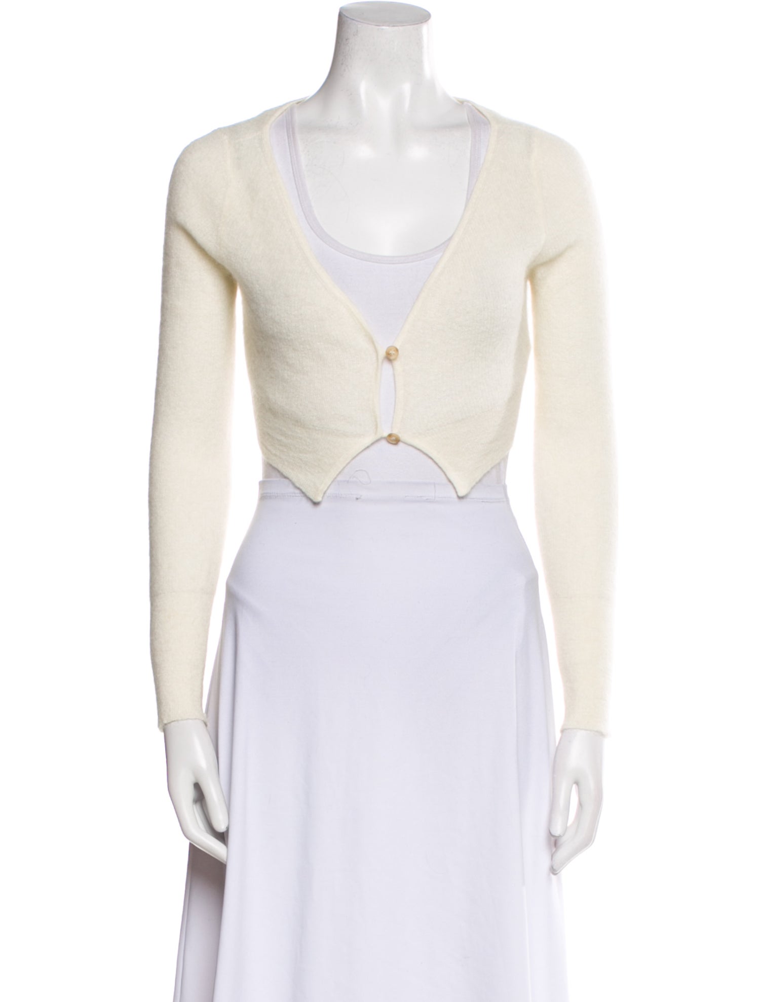 Jacquemus Mohair V-Neck Sweater