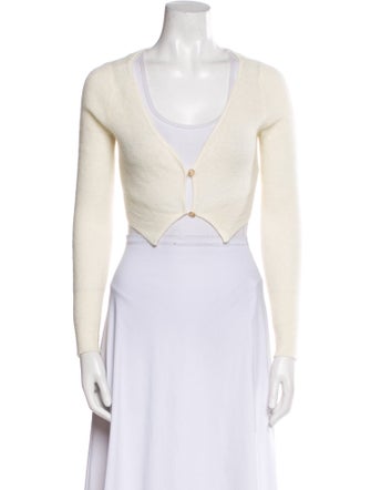 Jacquemus Mohair V-Neck Sweater