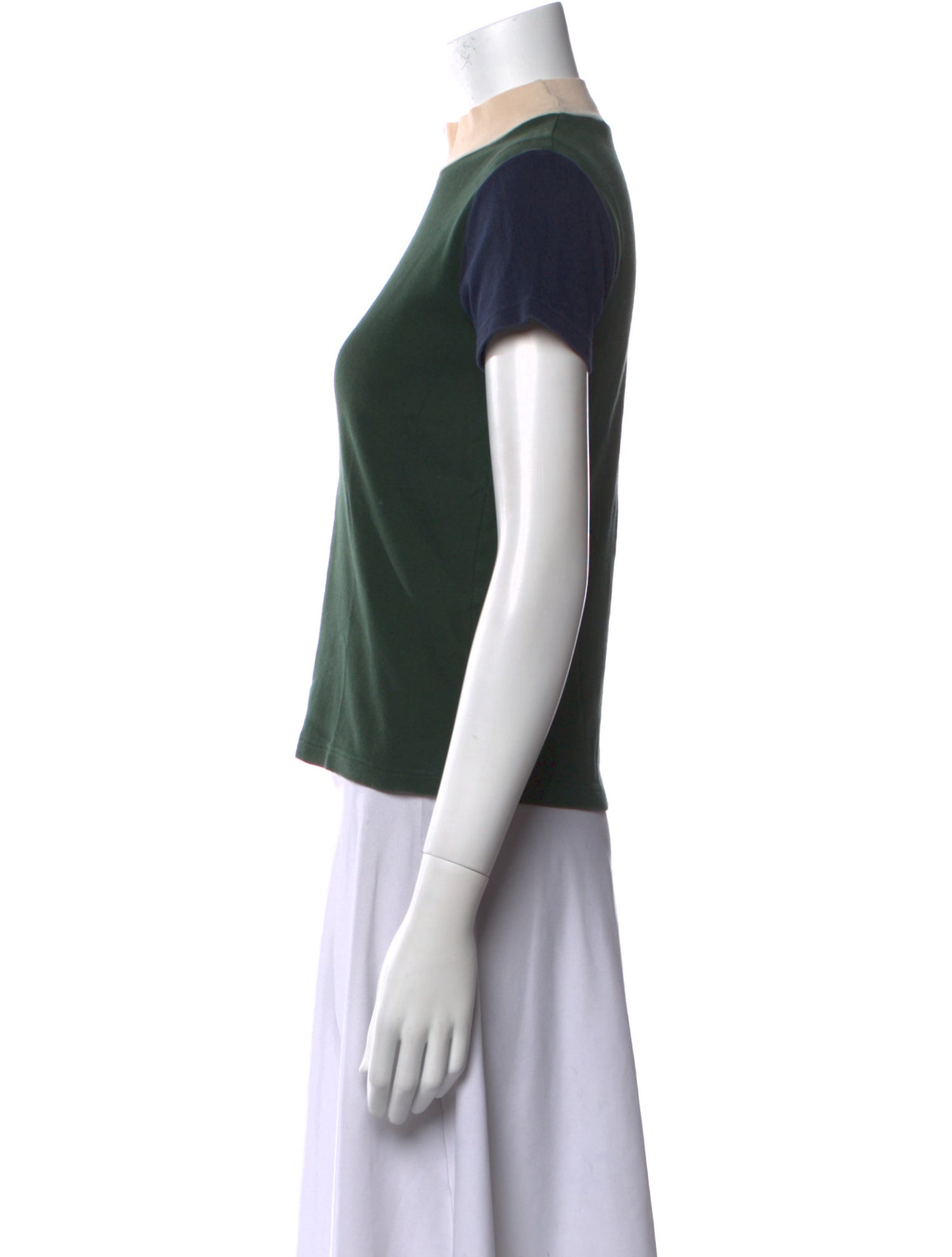 Jacquemus Mock Neck Short Sleeve T-Shirt