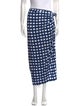 Jacquemus Plaid Print Midi Length Skirt